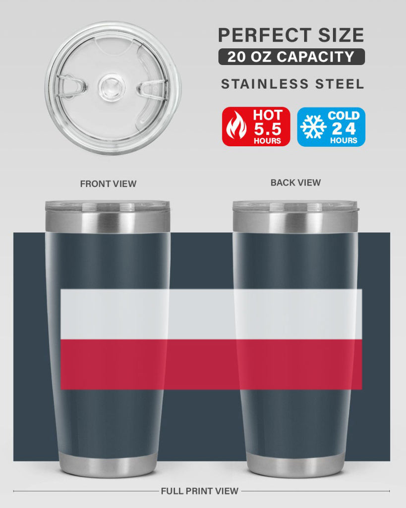 Poland 58#- world flags- Tumbler