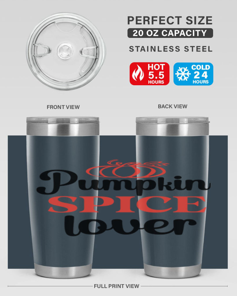 Pumpkin spice lover 554#- fall- Tumbler