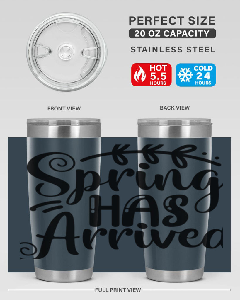 SPRING HAS ARRIVED  488#- spring- Tumbler