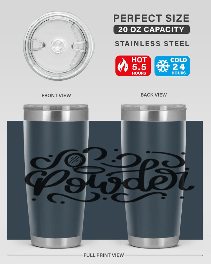 SinglePowder Style 24#- make up- Tumbler