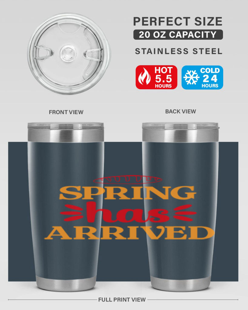 Spring has arrived 427#- spring- Tumbler