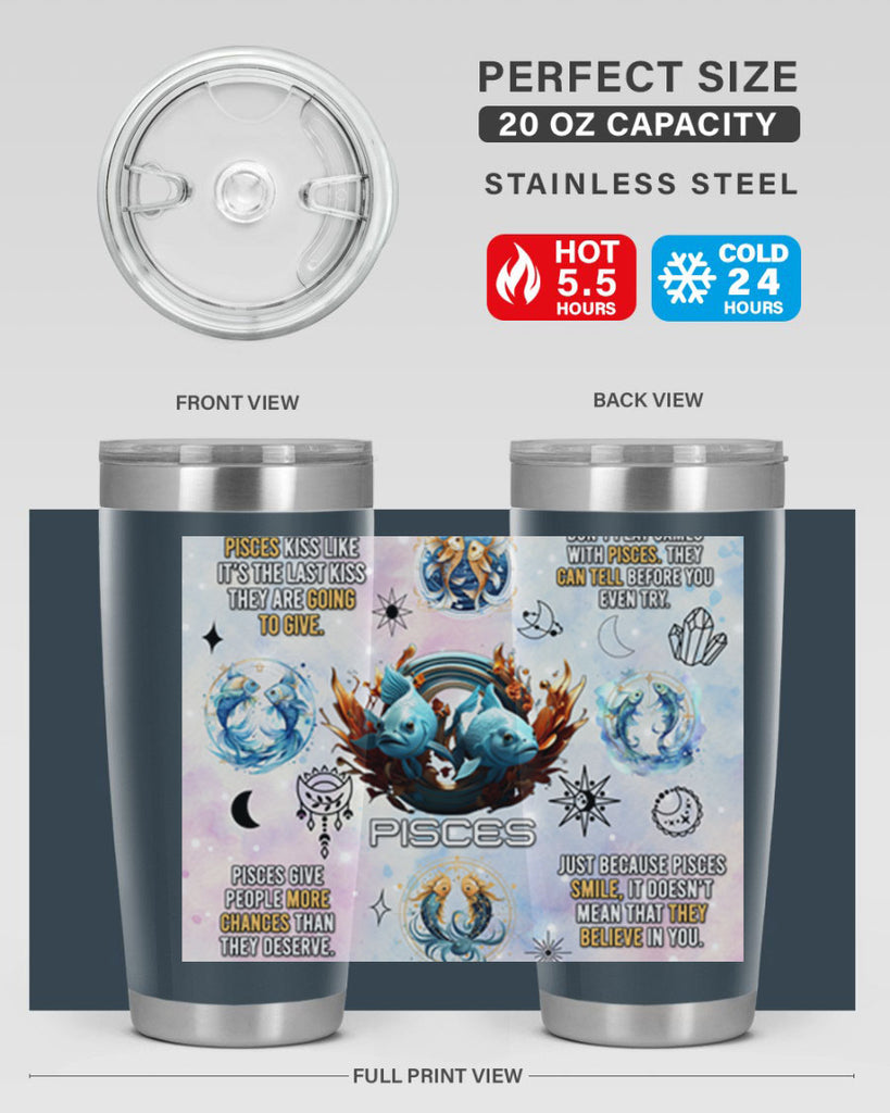 Straightpisces 475#- zodiac- Tumbler