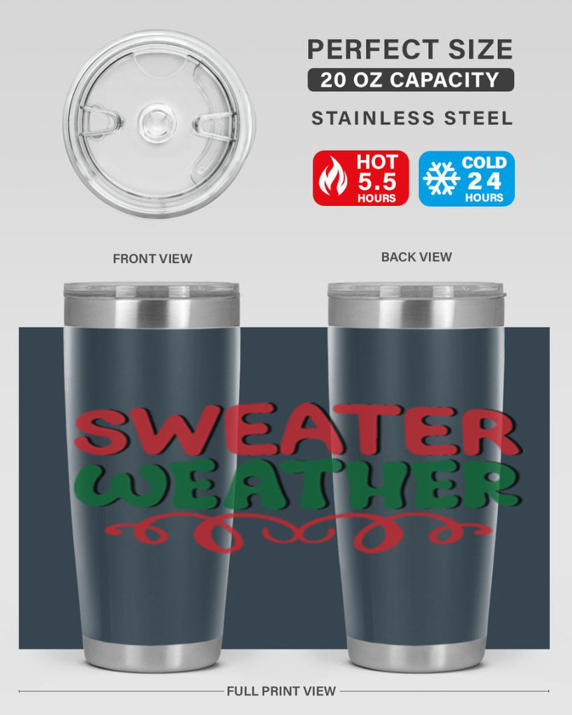 Sweater Weather 399#- winter- Tumbler