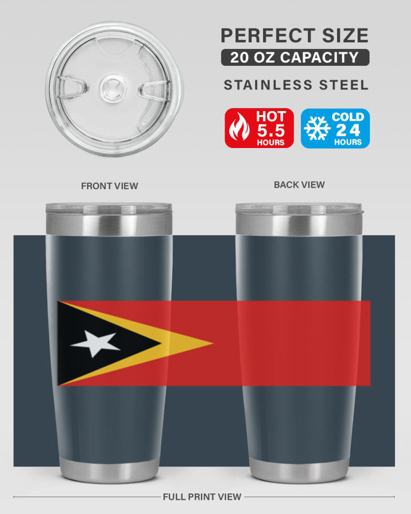 TimorLeste 22#- world flags- Tumbler