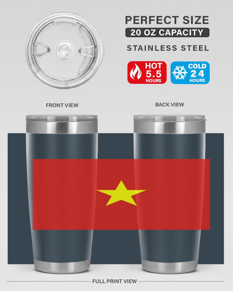 Vietnam 4#- world flags- Tumbler