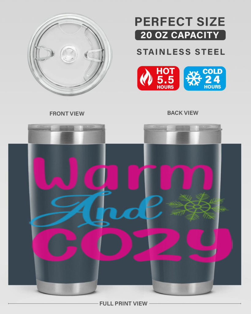 Warm And Cozy 446#- winter- Tumbler