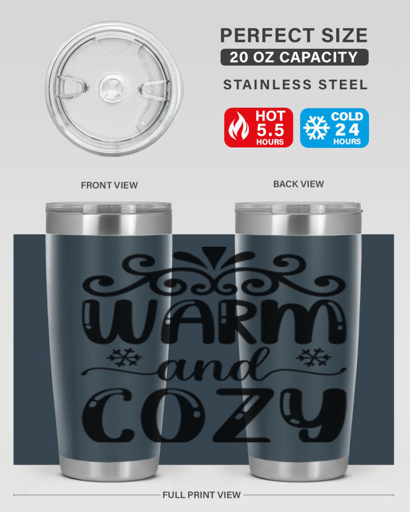 Warm and Cozy 460#- winter- Tumbler