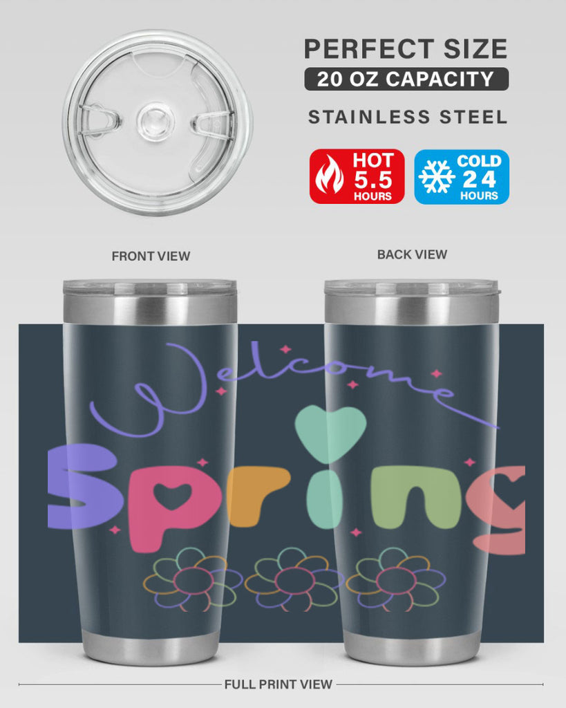 Welcome Spring583#- spring- Tumbler