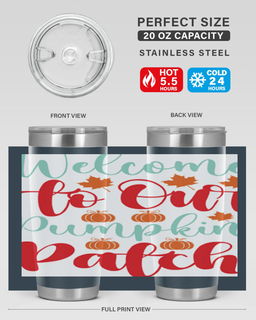 WelcometoOurPumpkinPatch 643#- fall- Tumbler