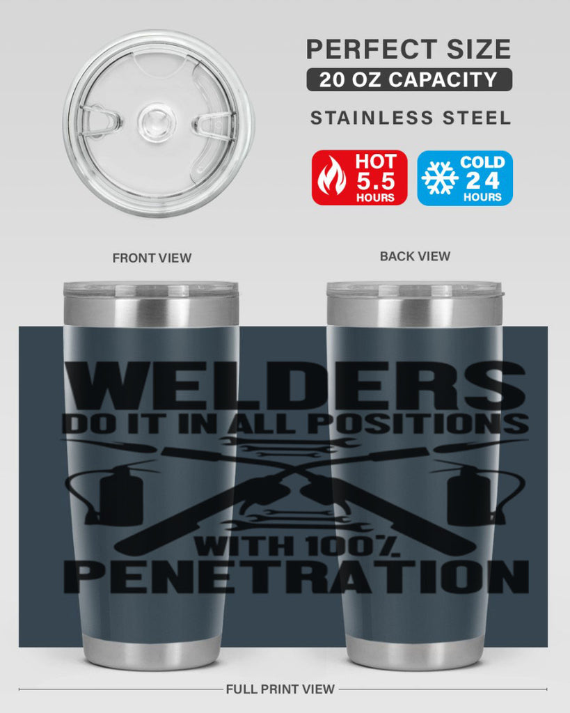 Welders do it Style 2#- welder- tumbler