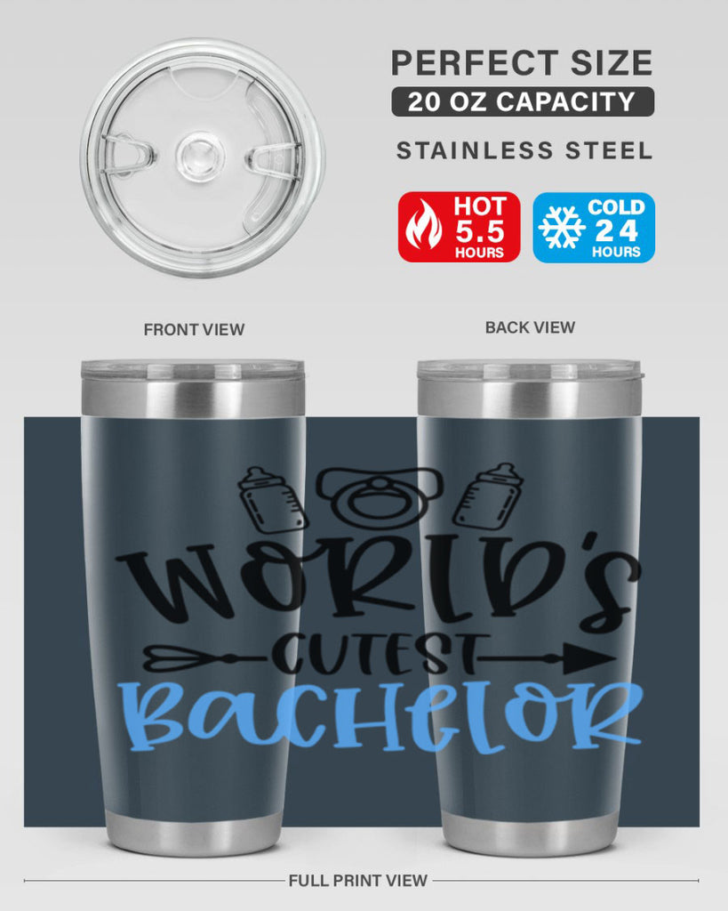 Worlds Cutest Bachelor Style 13#- baby- tumbler