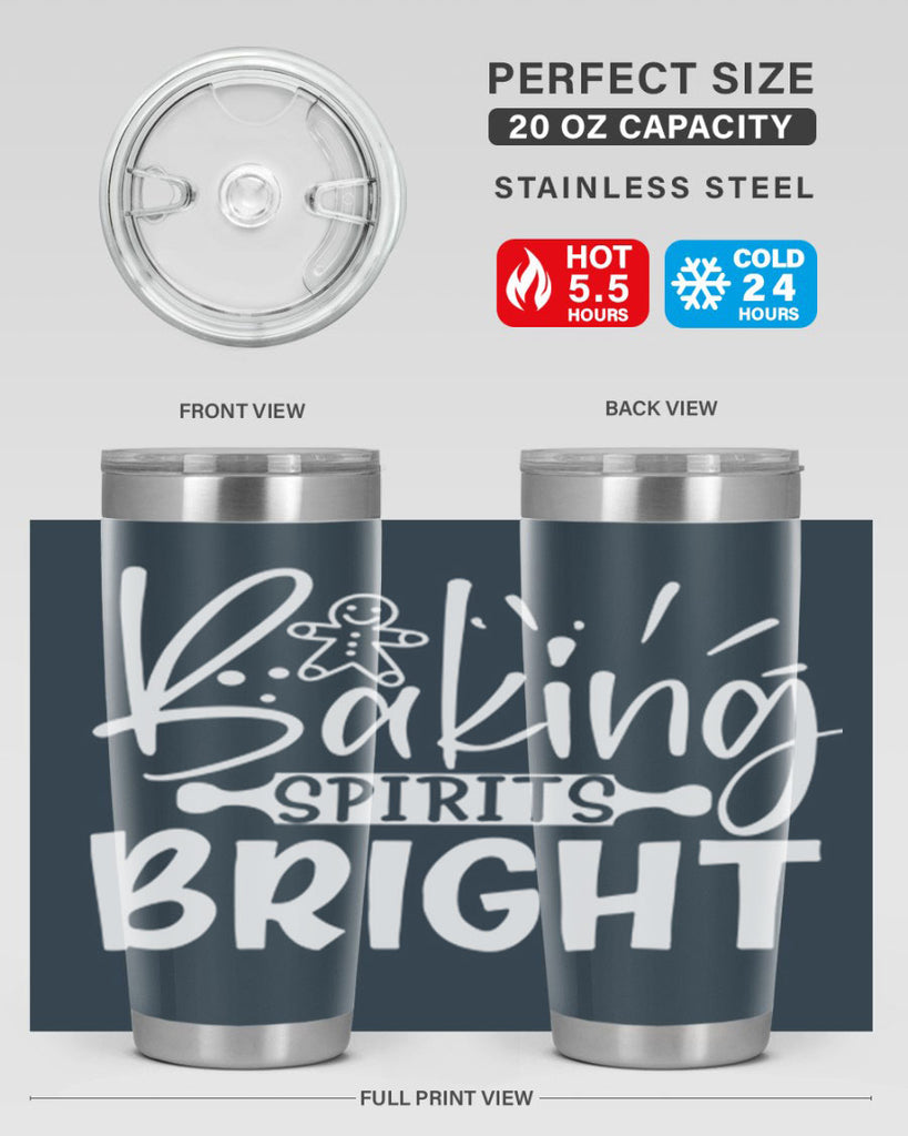 baking spirits bright 53#- kitchen- Tumbler