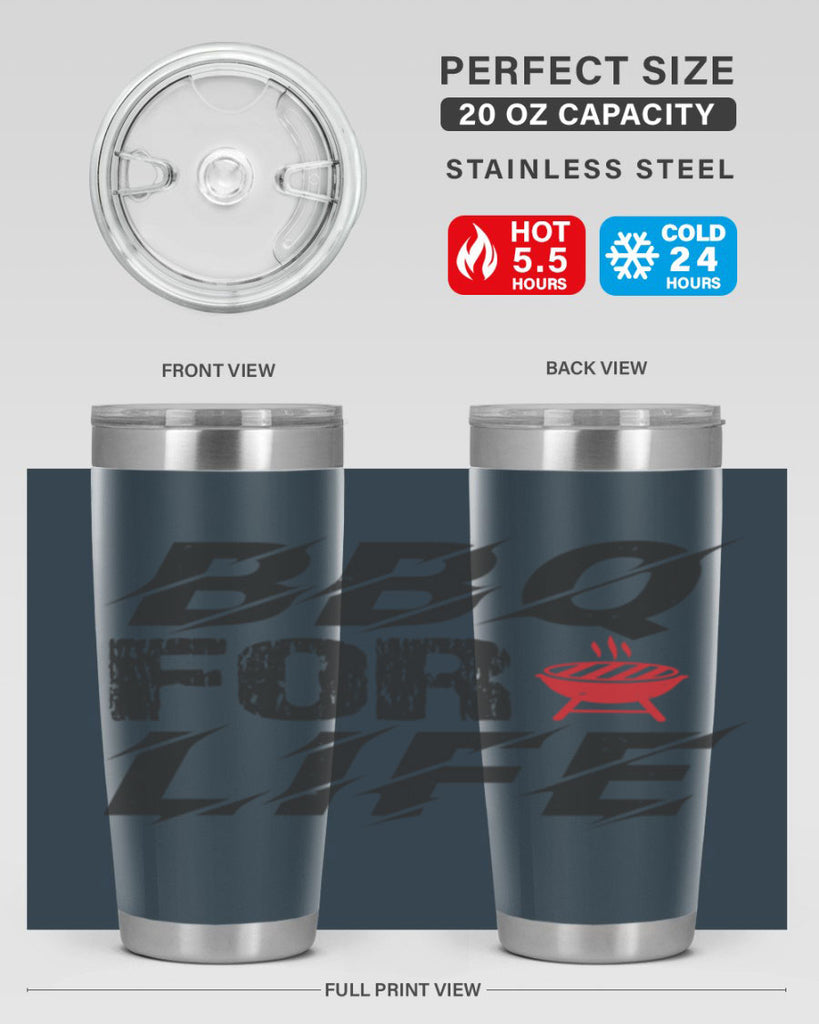 bbq for life 39#- bbq- Tumbler