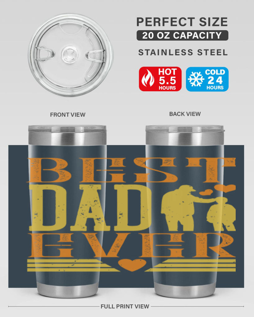 best dad ever 199#- fathers day- Tumbler