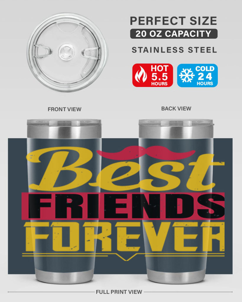 best friends forever 133#- fathers day- Tumbler