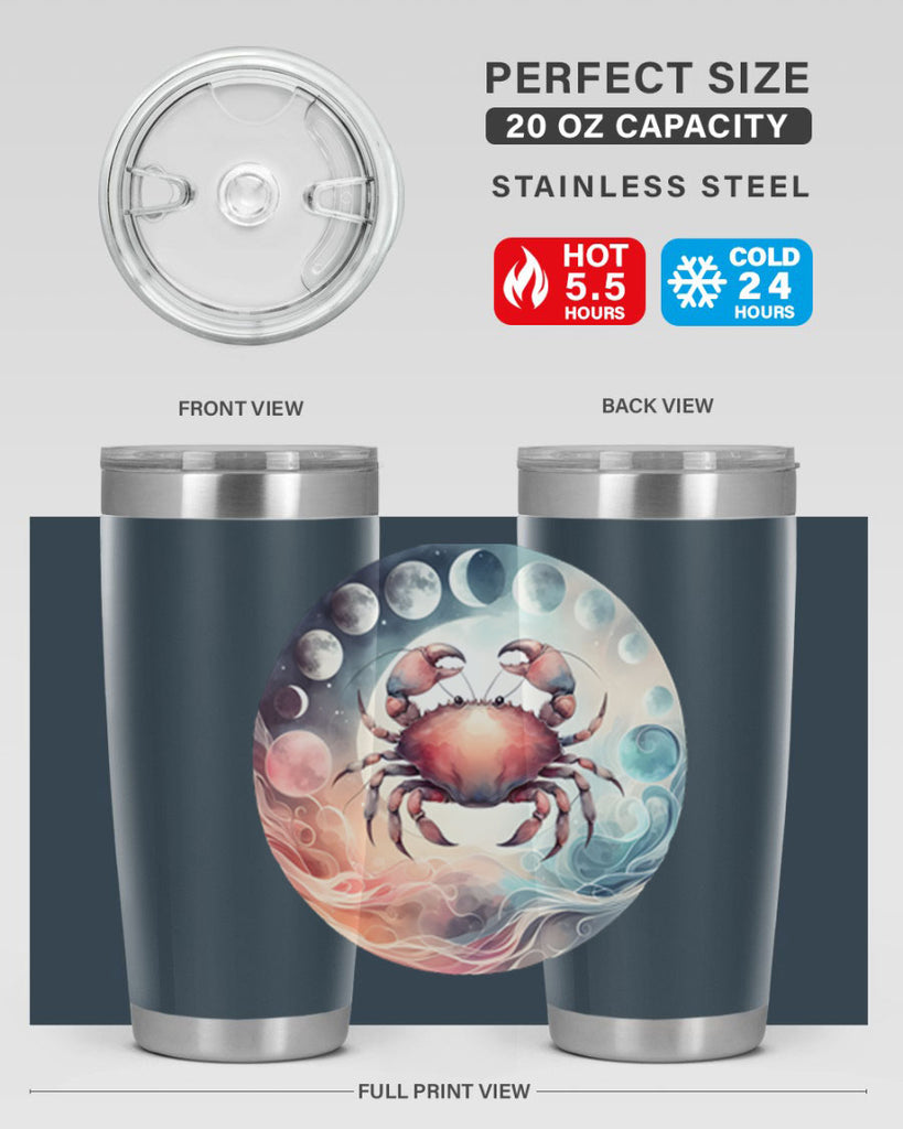 cancer 167#- zodiac- Tumbler