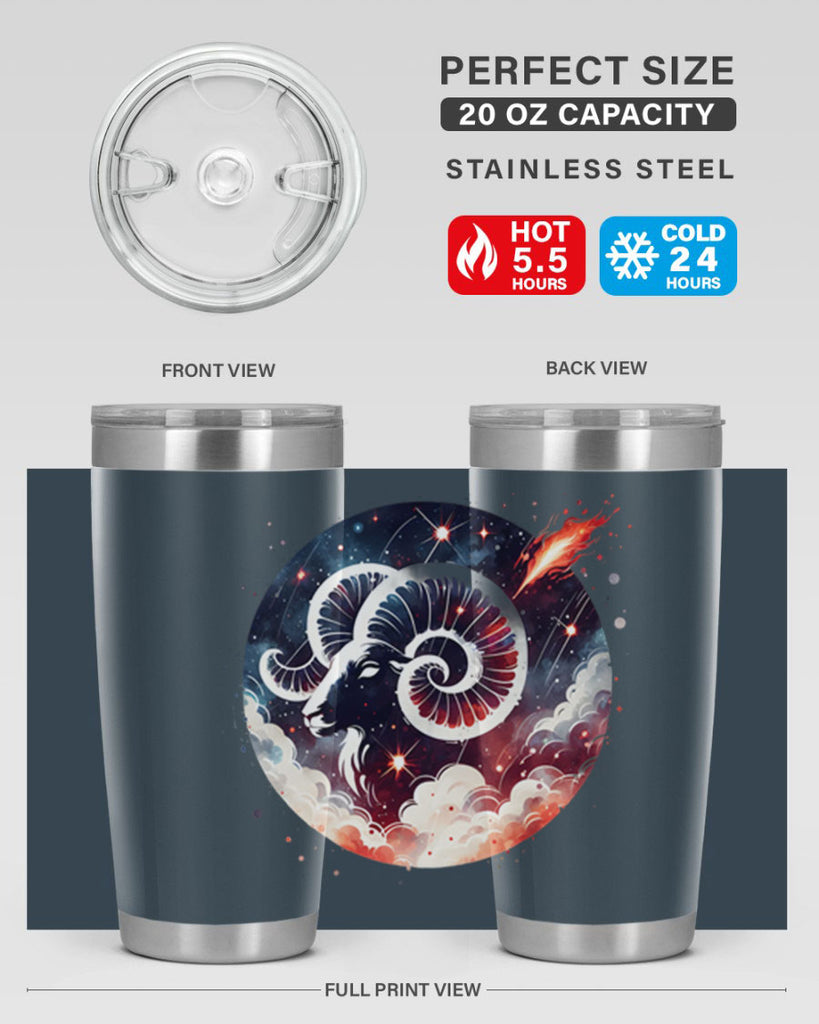 capricorn 210#- zodiac- Tumbler