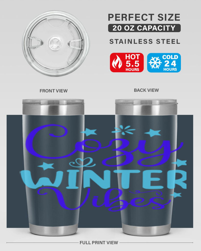 cozy winter vibes 66#- winter- Tumbler