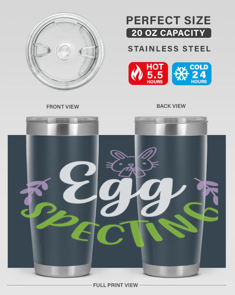 egg spectingggg 85#- easter- Tumbler