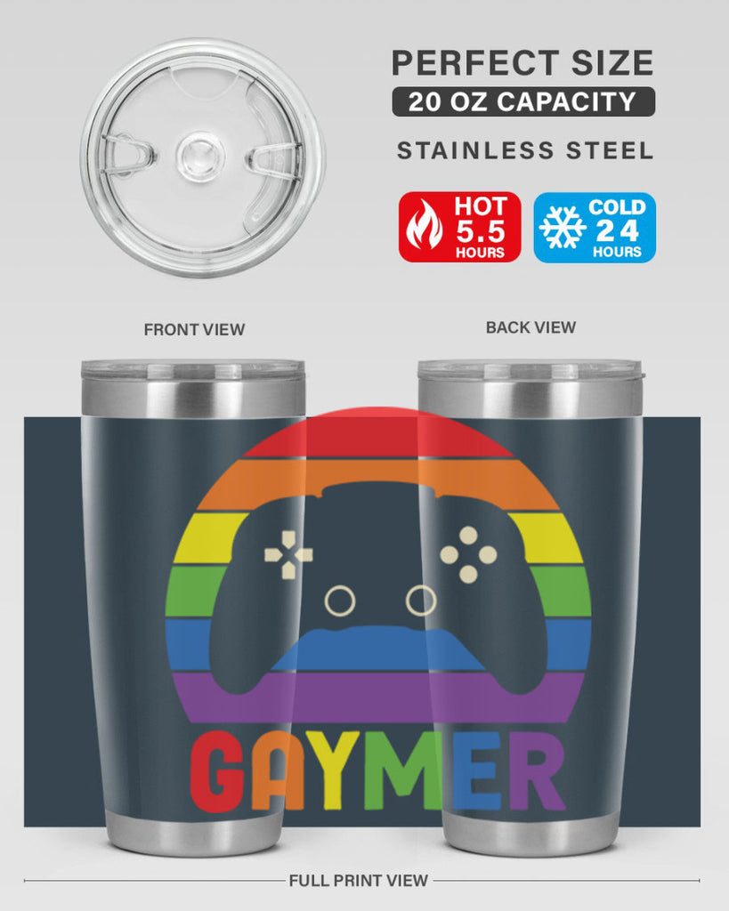 gaymer lgbt gamer rainbow flag lgbt 135#- lgbt- Tumbler