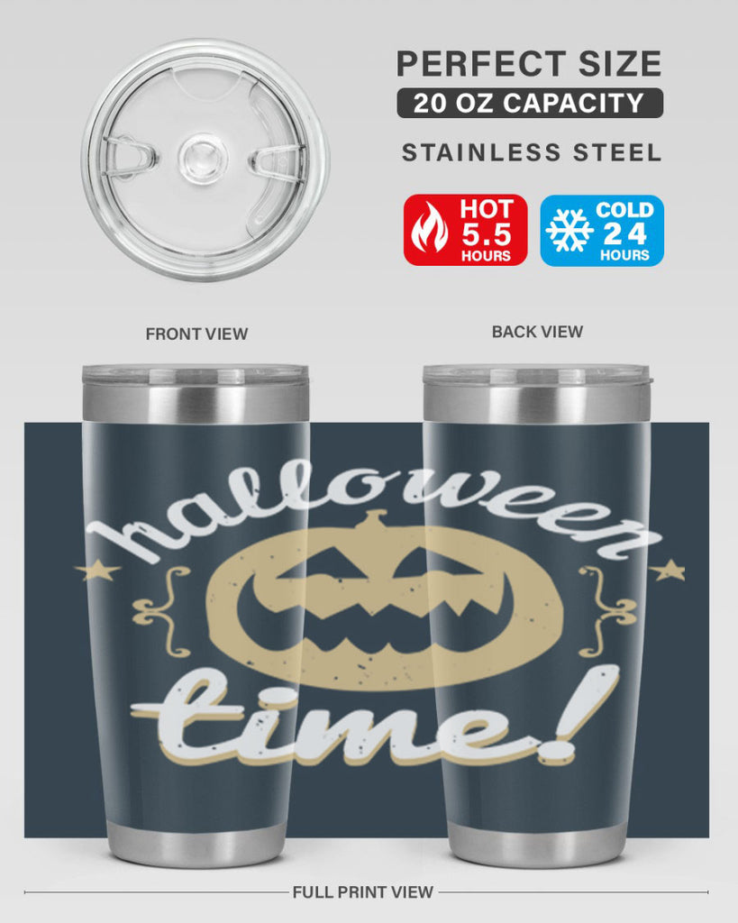 halloween time 157#- halloween- Tumbler