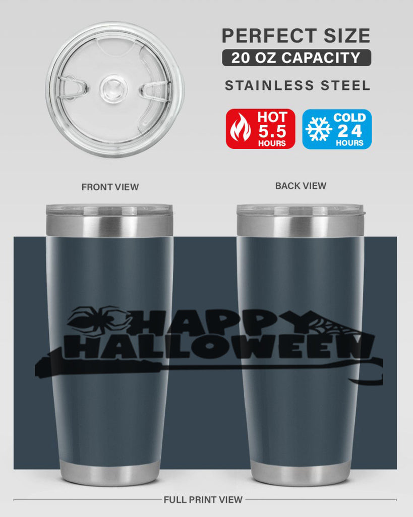 happy halloween 66#- halloween- Tumbler