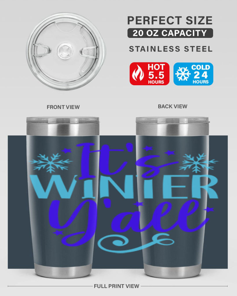 its winter yall 263#- winter- Tumbler