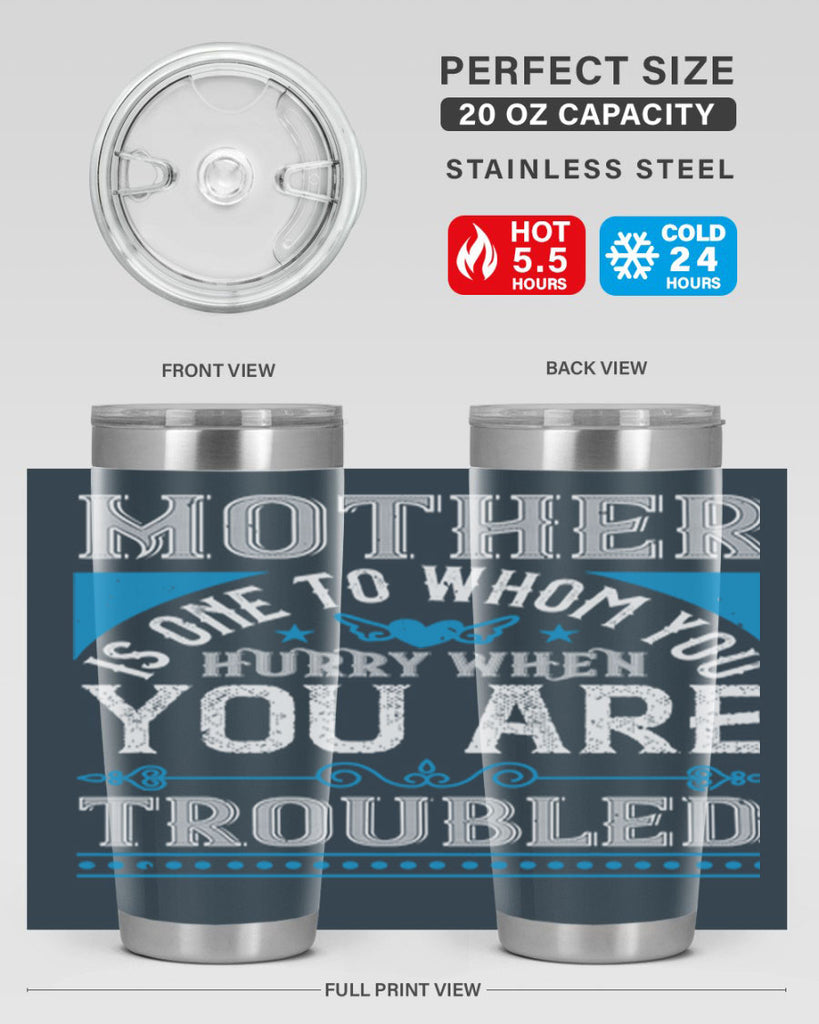 mother is one to whom 67#- mothers day- Tumbler