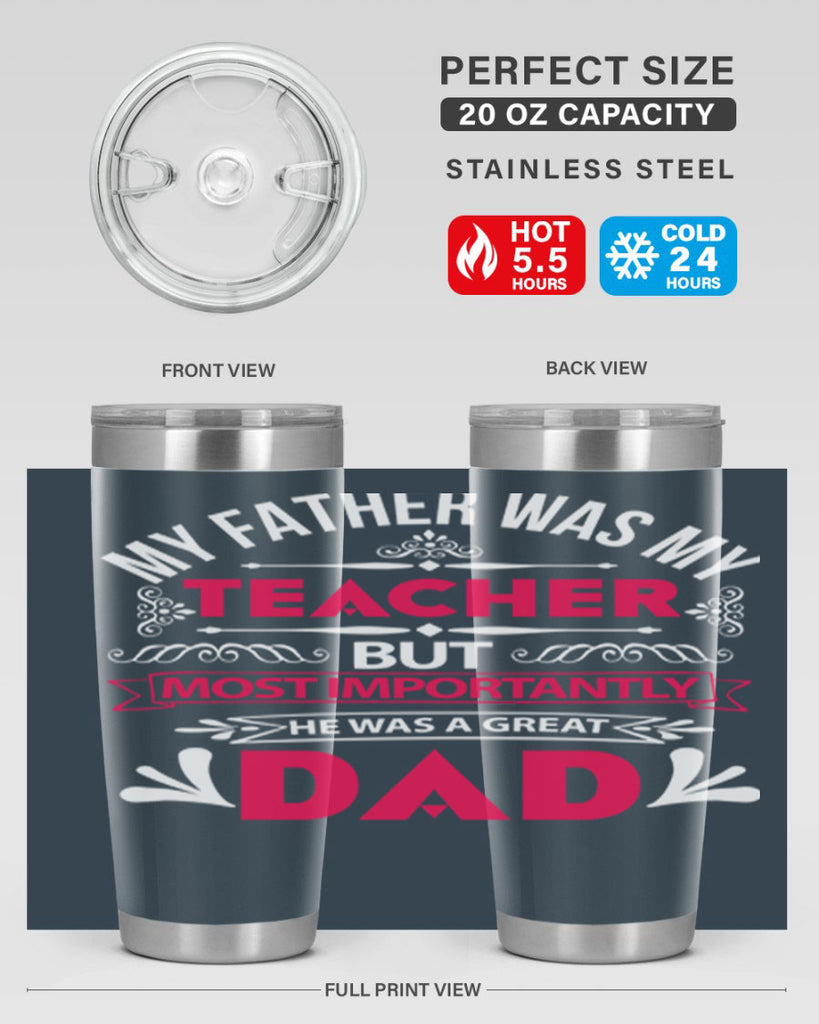 my father was my 251#- fathers day- Tumbler
