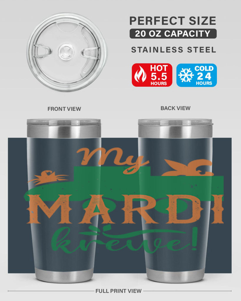 my mardi krewe 43#- mardi gras- Tumbler