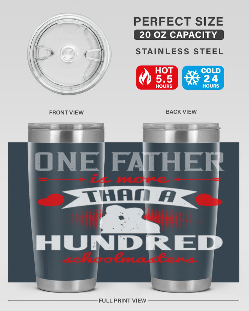 one father is more than 174#- fathers day- Tumbler