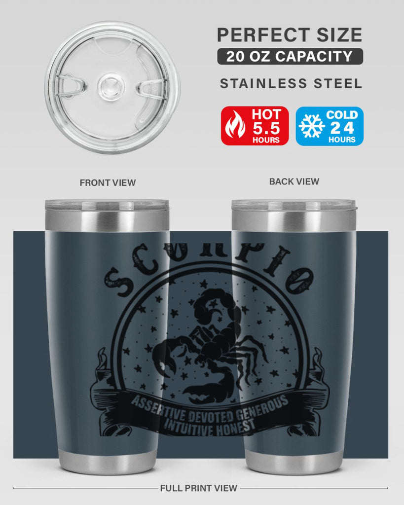 scorpio 29#- zodiac- Tumbler