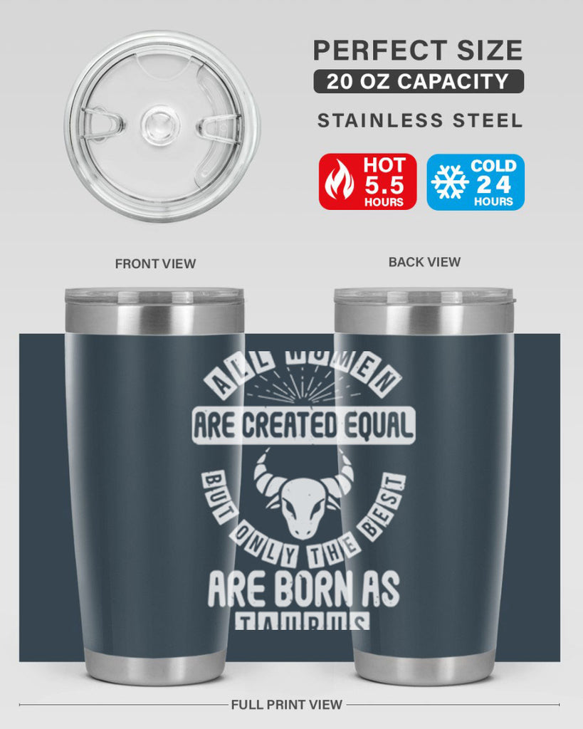 taurus 487#- zodiac- Tumbler