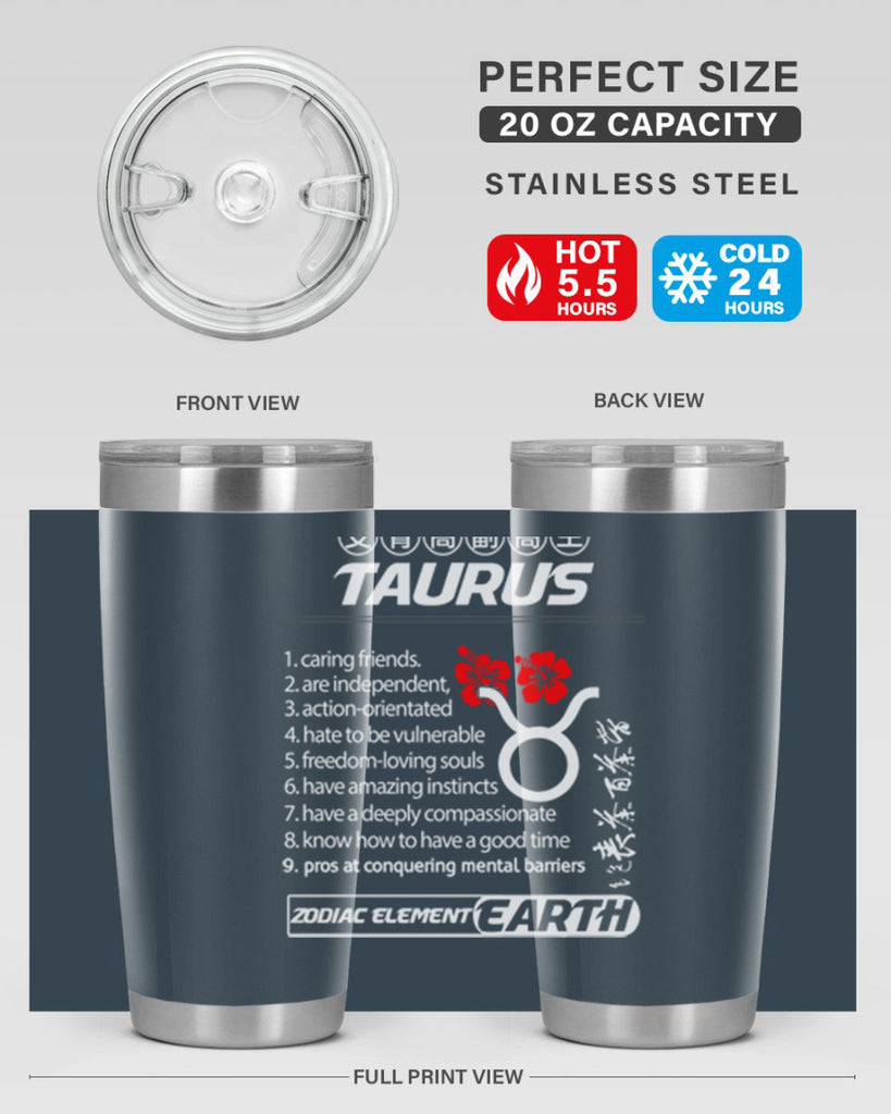 taurus 518#- zodiac- Tumbler