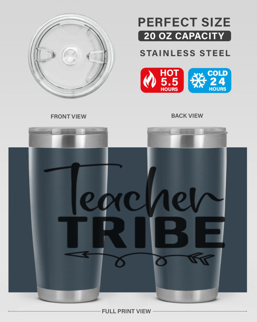 teacher tribe Style 137#- teacher- tumbler