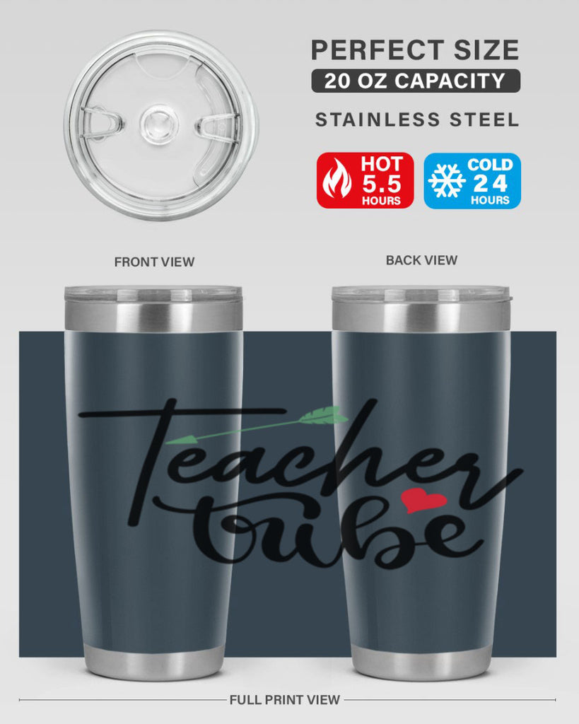 teacher tribe Style 200#- teacher- tumbler