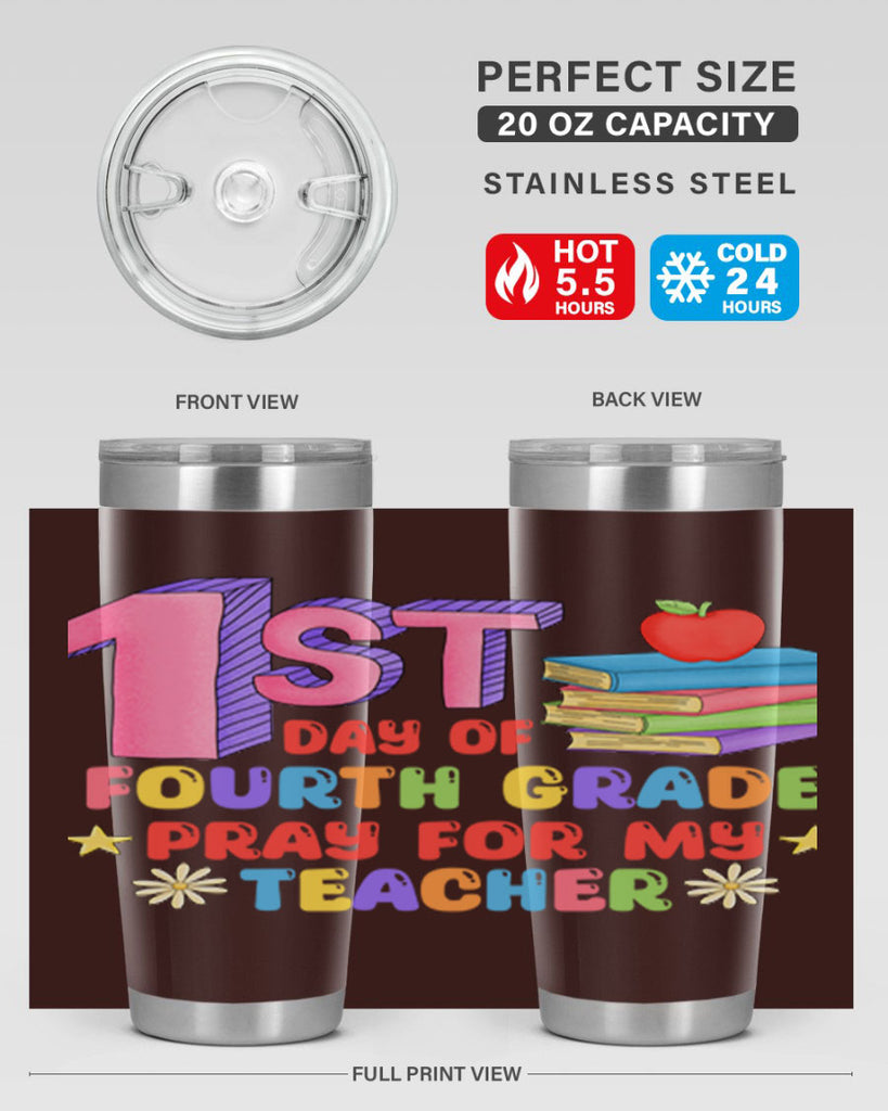 4th day of 4th Grade 4#- 4th  grade- Tumbler