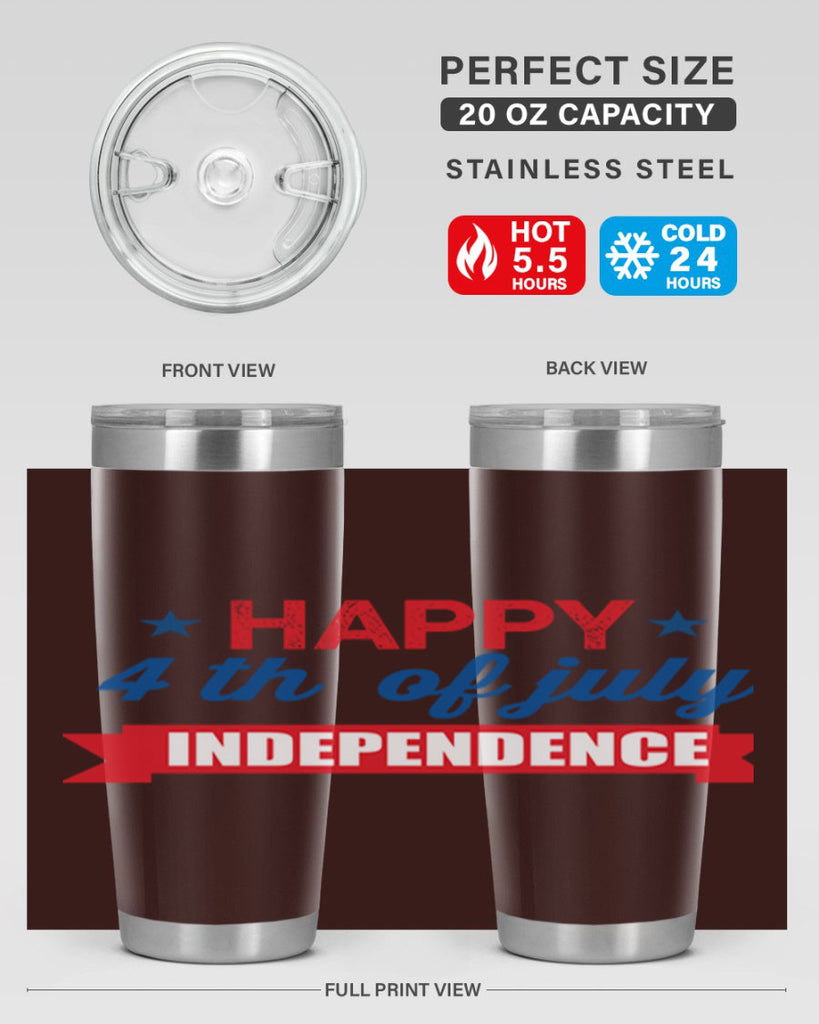 4th of july independence Style 68#- Fourt Of July- Tumbler