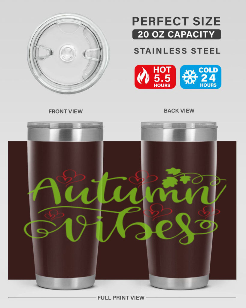 Autumn Vibes 40#- fall- Tumbler