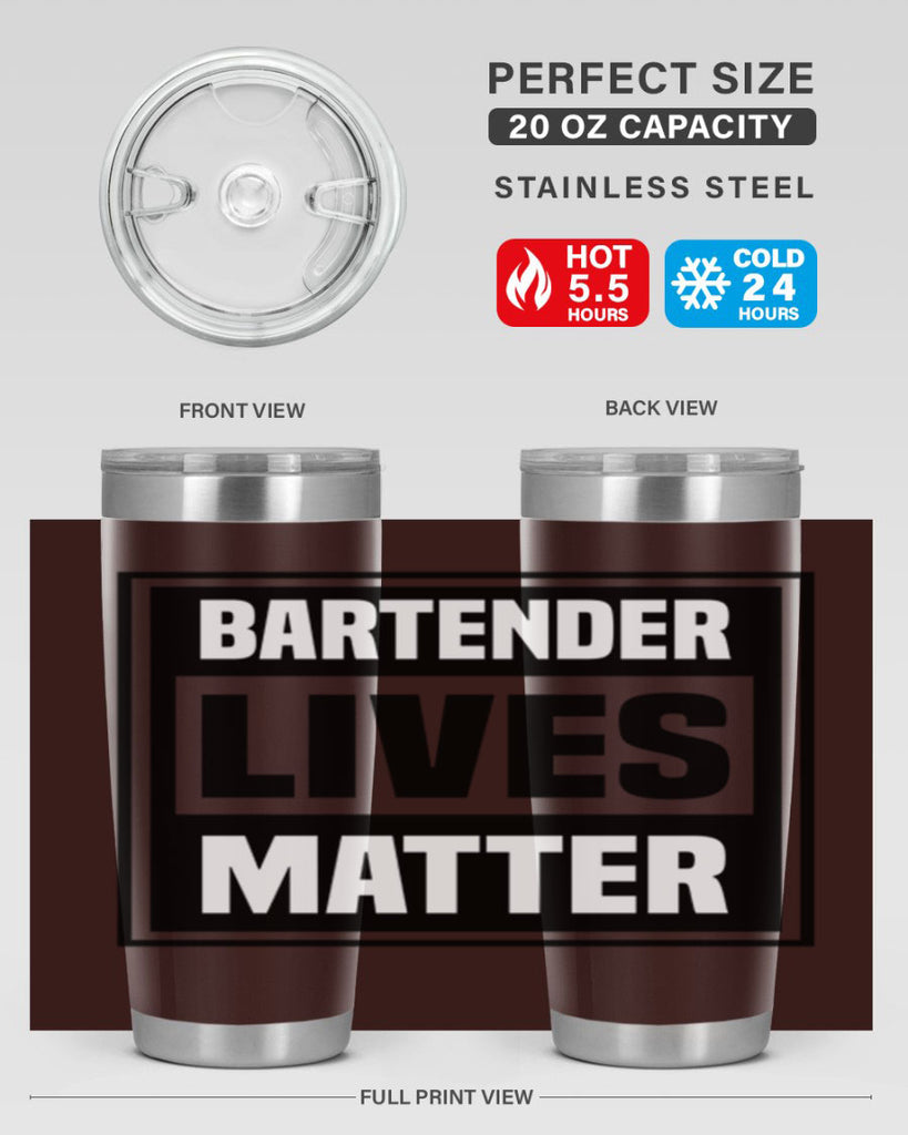 BARTENDER Style 7#- bartender- tumbler