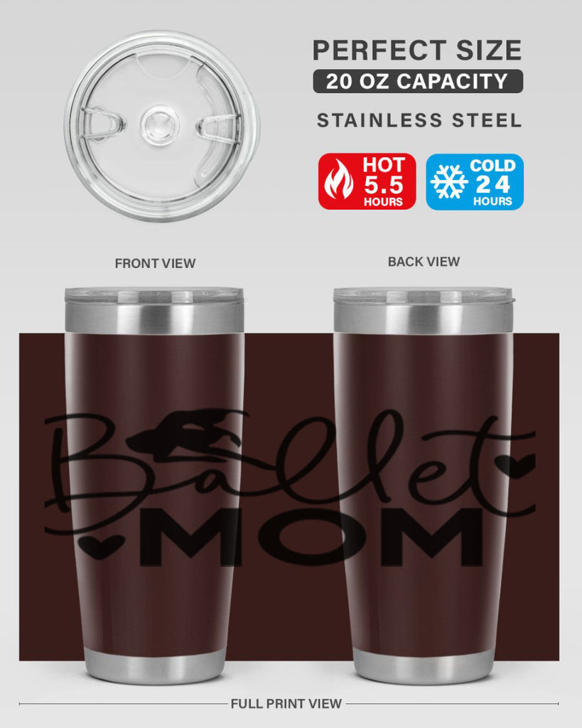 Ballet Mom 13#- ballet- Tumbler