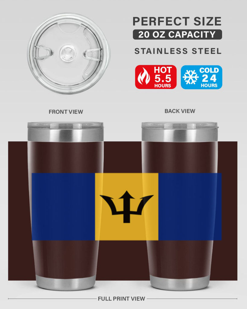 Barbados 183#- world flags- Tumbler