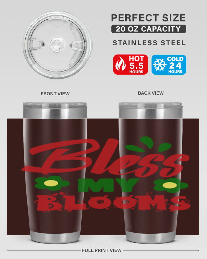 Bless My Blooms 61#- spring- Tumbler