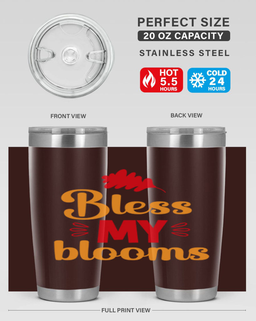 Bless my blooms 43#- spring- Tumbler