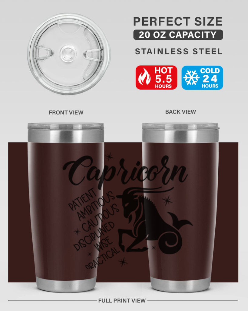 Capricorn 188#- zodiac- Tumbler