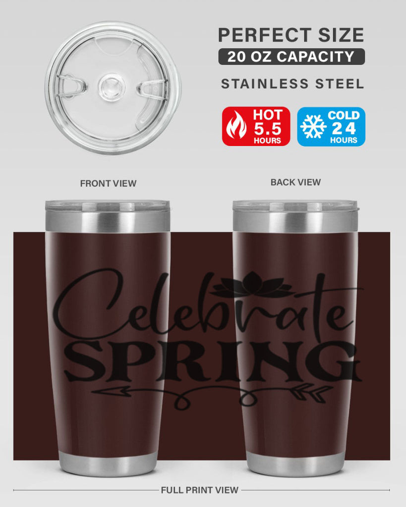 Celebrate spring 2#- spring- Tumbler