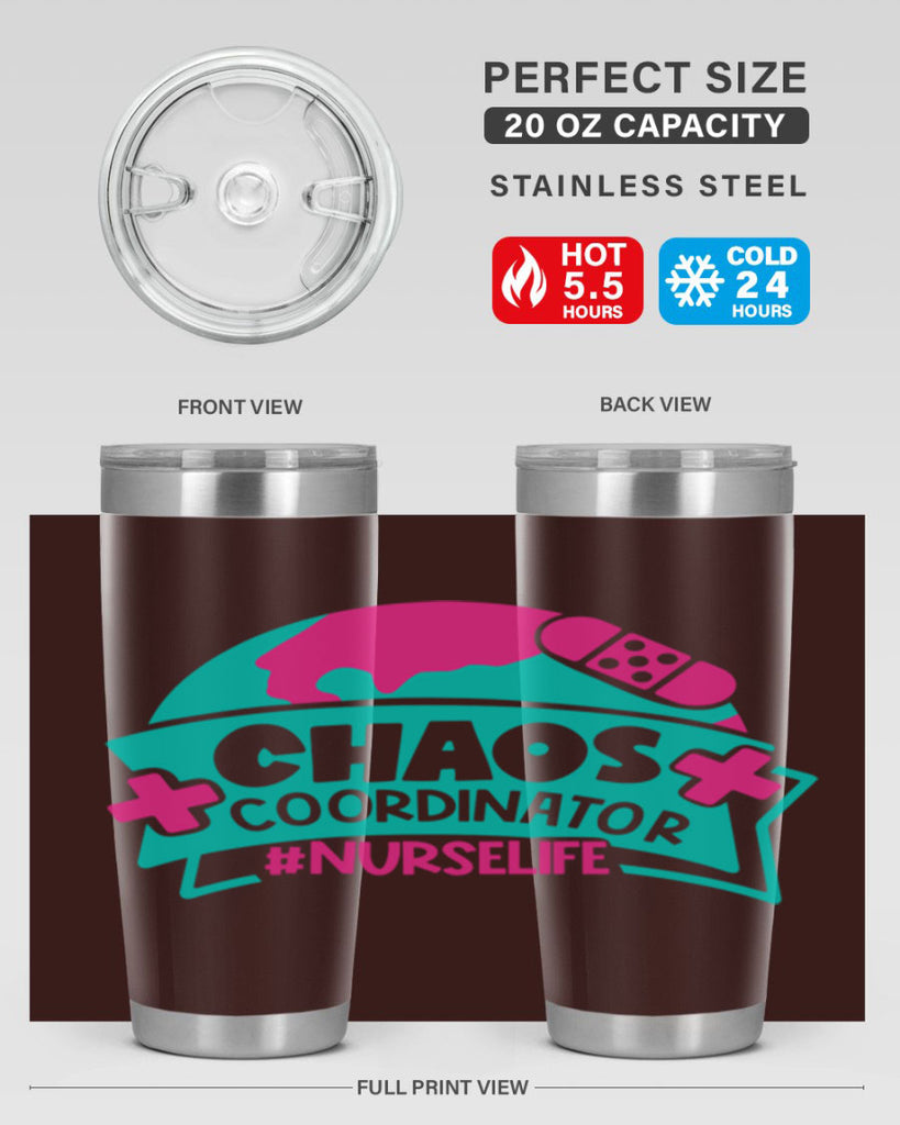 Chaos Coordinator Nurselife Style Style 213#- nurse- tumbler