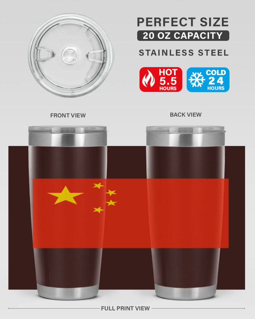 China 162#- world flags- Tumbler