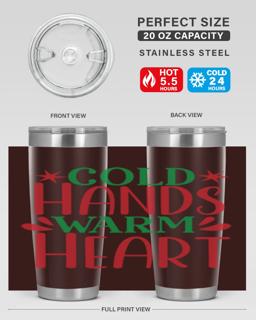 Cold Hands Warm Heart 49#- winter- Tumbler