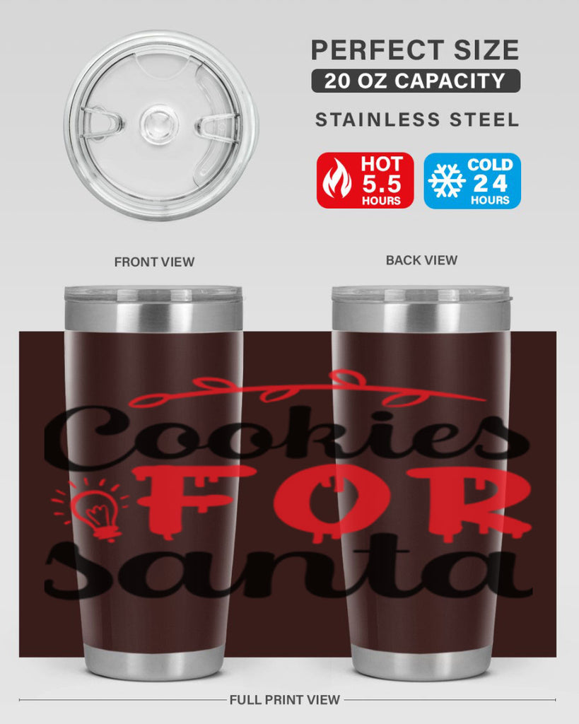 Cookies for santa 60#- winter- Tumbler